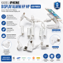 Kabel IPhone Display Alarm HP Ulir Pendek