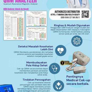 Alat Terapi Kesehatan IMOLife Q11 Analyzer QRMA Alat Terapi Kesehatan IMOLife Q11 Analyzer QRMA