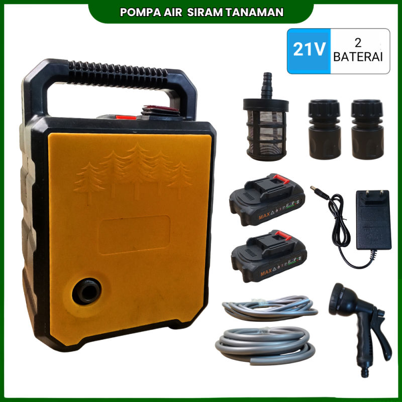 Pompa Air 21V Irigasi Siram Tanaman