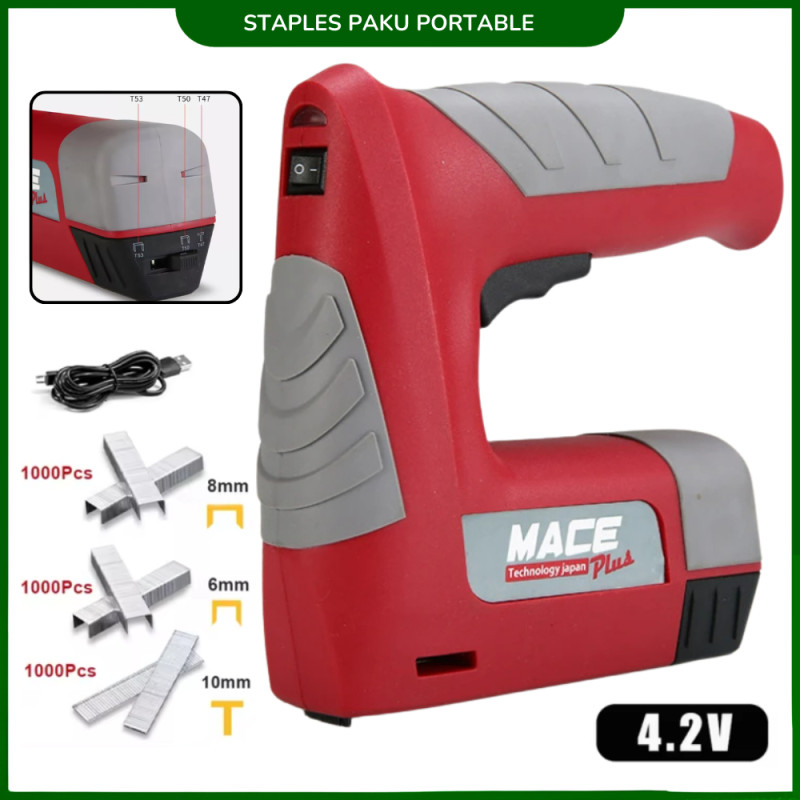 Staples Tembak Baterai