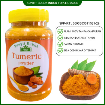 Kunyit Bubuk 150gram  - Innusa Kunyit Bubuk 150gram  - Innusa