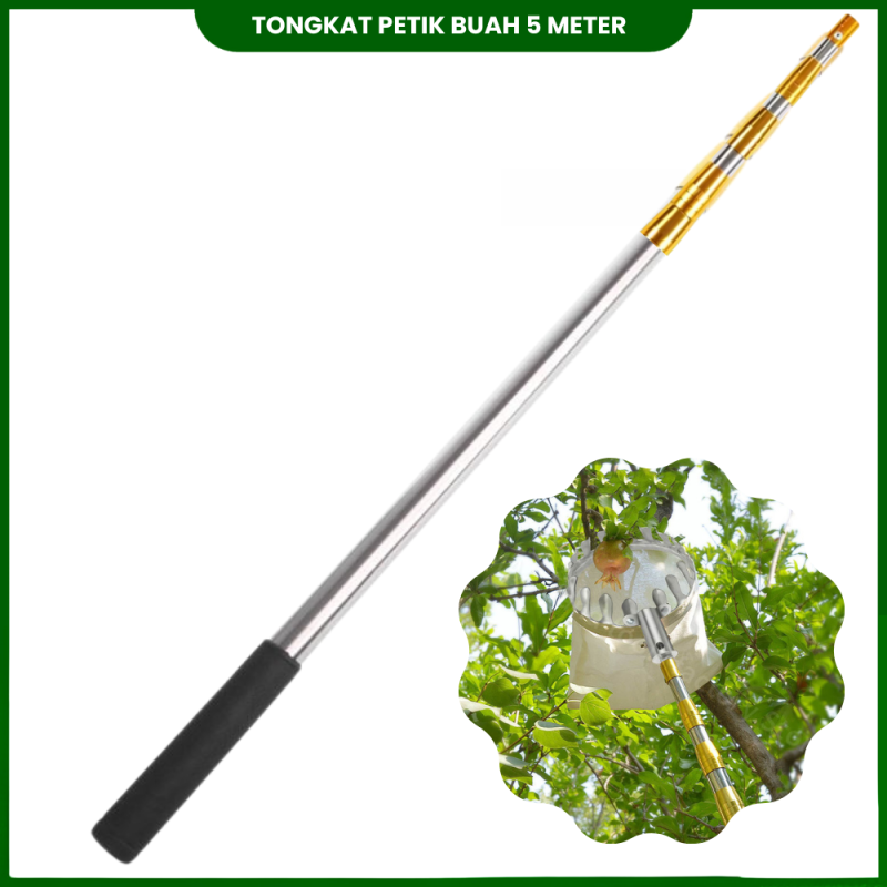 Tongkat Petik Buah 5 Meter Tongkat Petik Buah 5 Meter