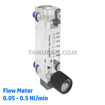 Flow Meter Oksigen 0.05-0.5 LPM  Flow Meter Oksigen 0.05-0.5 LPM