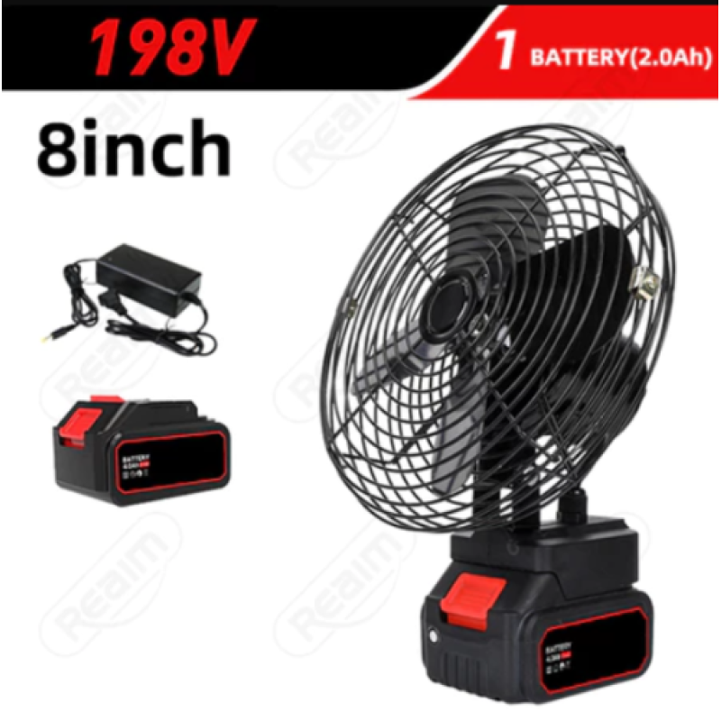 Kipas Angin Baterai 8 inch Kipas Angin Baterai 8 inch