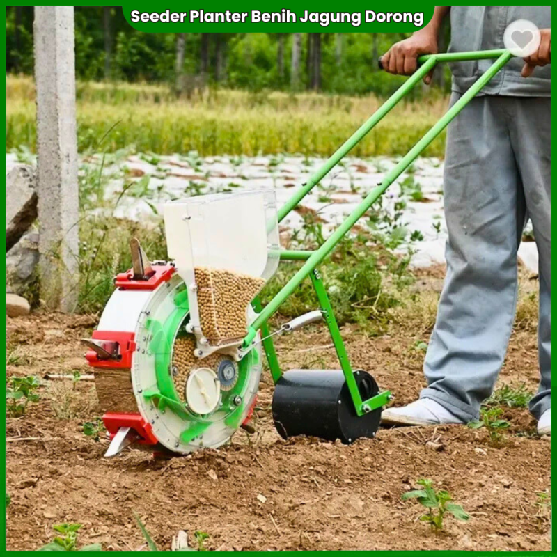 Alat Tanam Benih Jagung Kacang Padi Dorong Manual 8 Lubang Alat Tanam Benih Jagung Kacang Padi Dorong Manual 8 Lubang