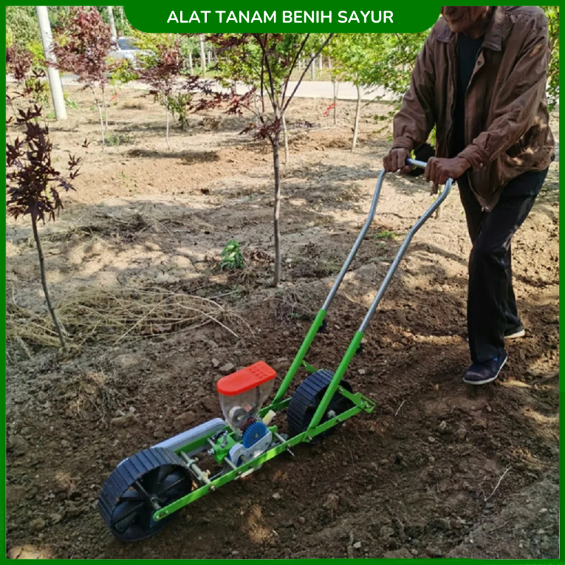 Alat Tanam Benih Biji Sayuran Dorong Alat Tanam Benih Biji Sayuran Dorong