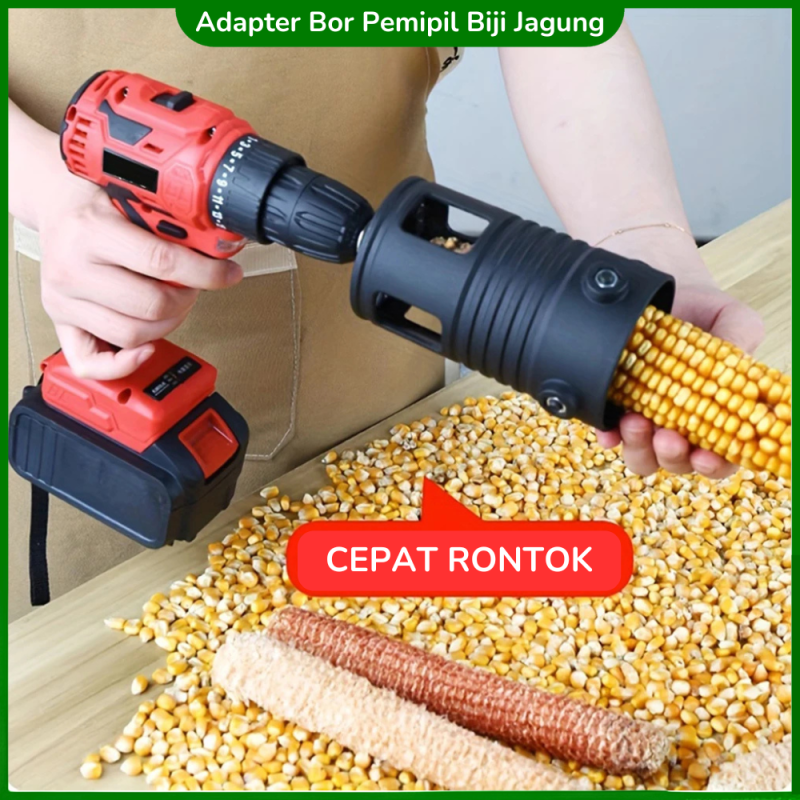 Pemipil Jagung Kering Adapter Mesin Bor Kupas Biji Jagung Pemipil Jagung Kering Adapter Mesin Bor Kupas Biji Jagung