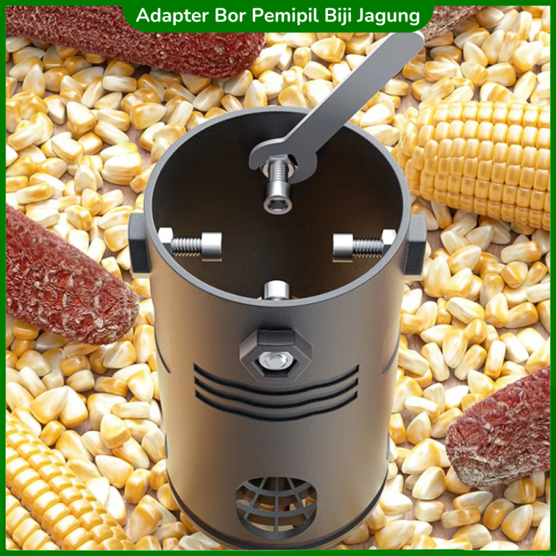 Pemipil Jagung Kering Adapter Mesin Bor Kupas Biji Jagung Pemipil Jagung Kering Adapter Mesin Bor Kupas Biji Jagung
