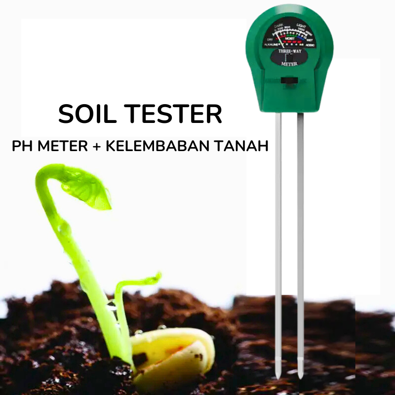 PH Meter Tanah Alat Ukur Kelembaban Soil Tester PH Meter Tanah Alat Ukur Kelembaban Soil Tester