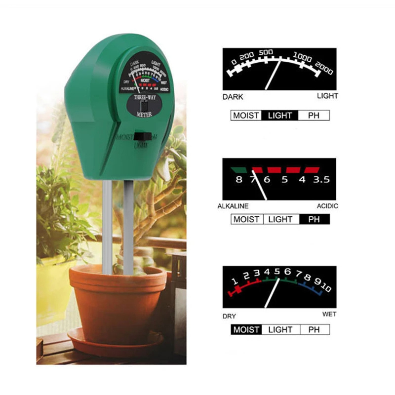 PH Meter Tanah Alat Ukur Kelembaban Soil Tester PH Meter Tanah Alat Ukur Kelembaban Soil Tester