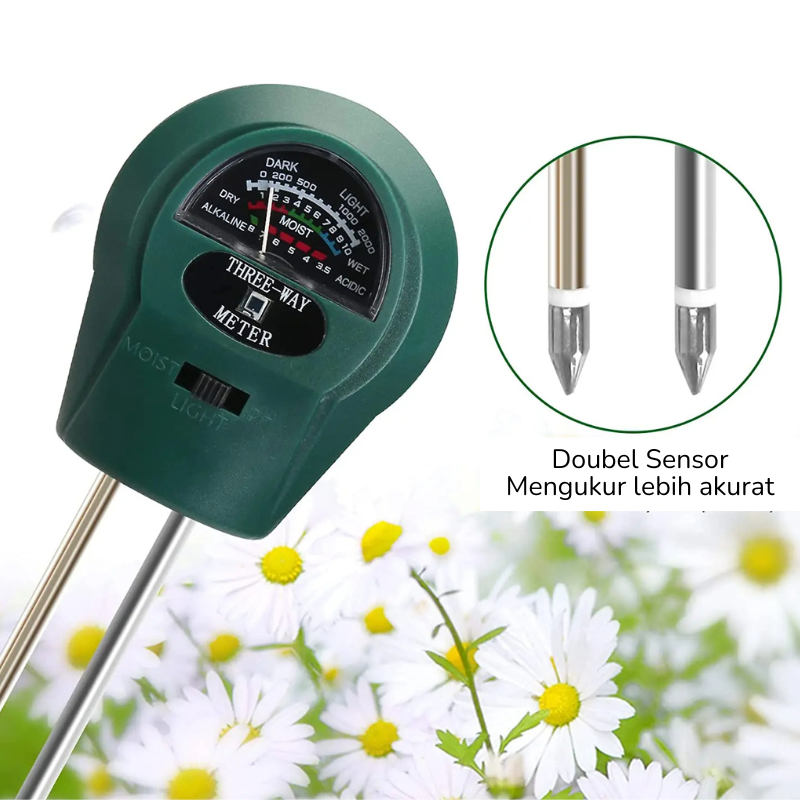 PH Meter Tanah Alat Ukur Kelembaban Soil Tester PH Meter Tanah Alat Ukur Kelembaban Soil Tester