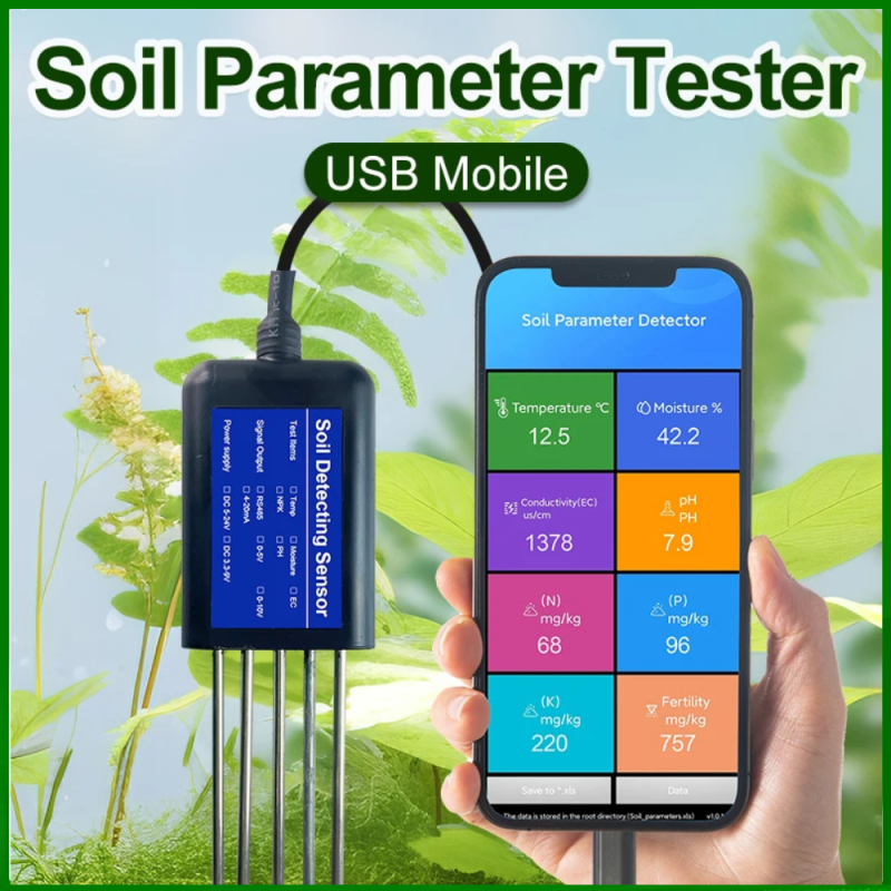 Soil Tester PH Tanah 8 in 1 Fertility Moisture Soil Tester PH Tanah 8 in 1 Fertility Moisture