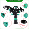 Sprinkler 4 Nozzle Mutar 360 Derajat 1 Inch Irigasi Taman Kebun
