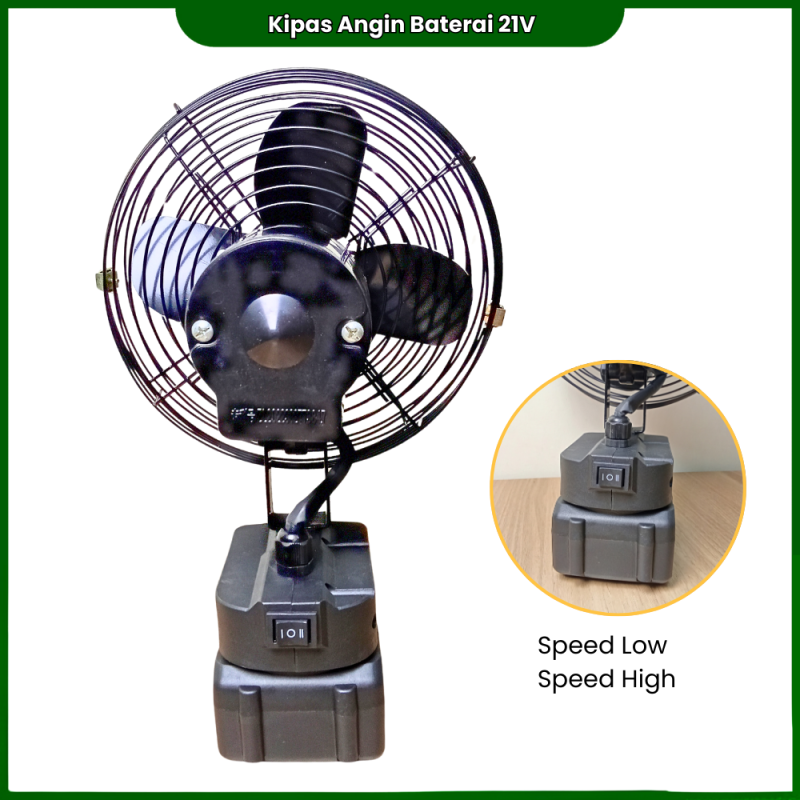 Kipas Angin Baterai 8 inch Kipas Angin Baterai 8 inch
