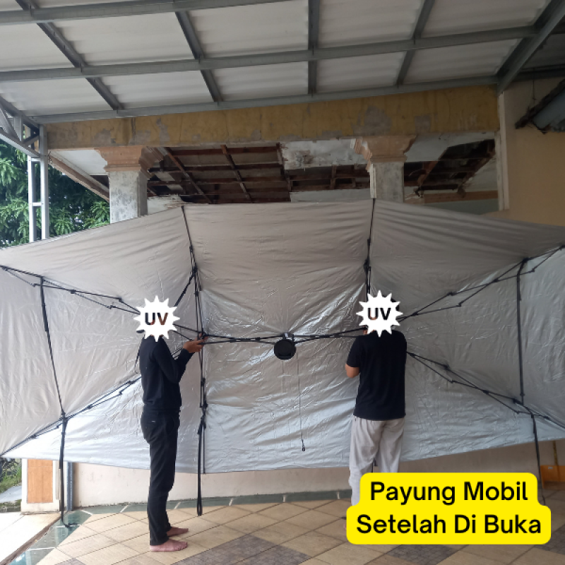 Payung Mobil Manual Portable Anti Panas Payung Mobil Manual Portable Anti Panas