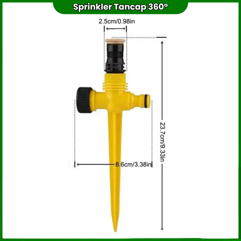 Sprinkler Tancap Siram Taman Rumput 360 Derajat Sprinkler Tancap Siram Taman Rumput 360 Derajat