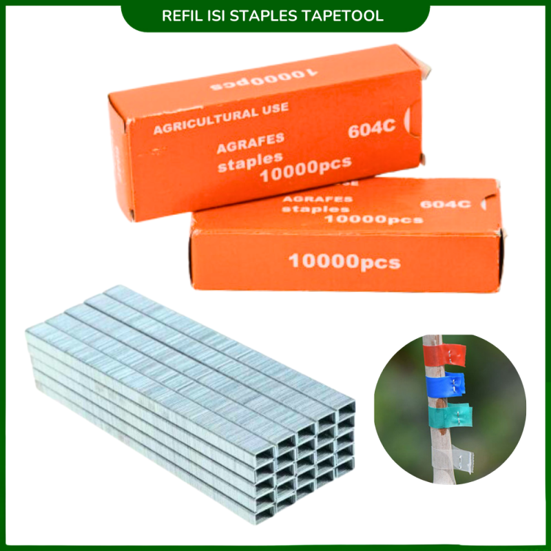 Refil Pita Tapetool dan Isi Ulang Staples 604C Refil Pita Tapetool dan Isi Ulang Staples 604C