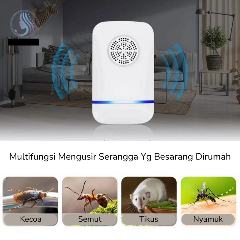Ultrasonic Pengusir Tikus Nyamuk Pembasmi Serangga Ultrasonic Pengusir Tikus Nyamuk Pembasmi Serangga