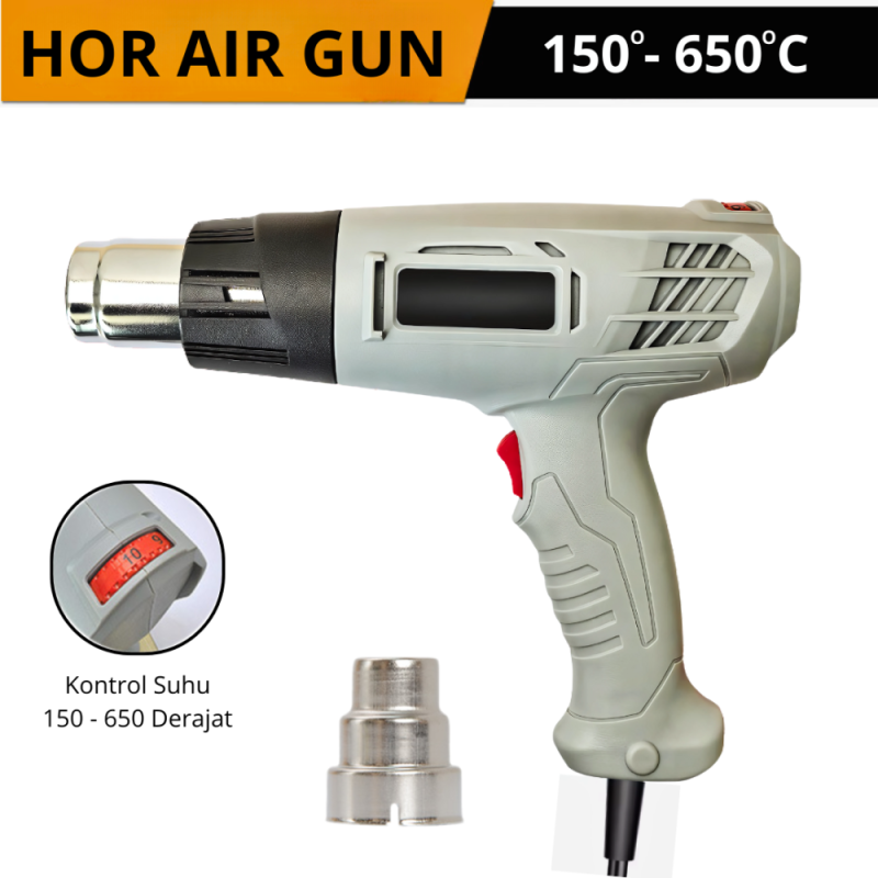 Hot Air Gun Abu abu - R03