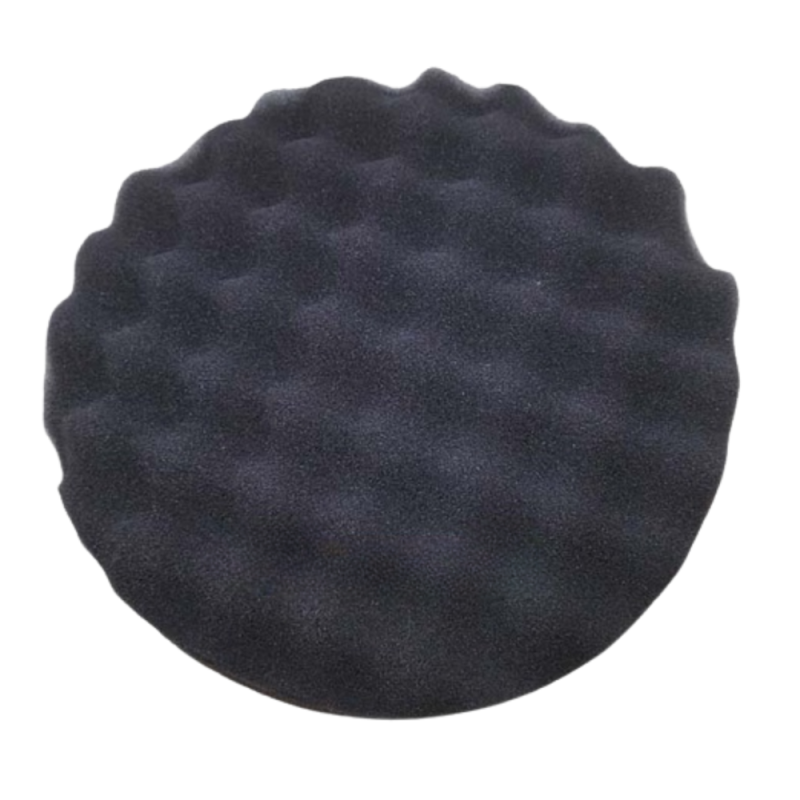 Busa Poles 7 Inch Hitam Gelombang