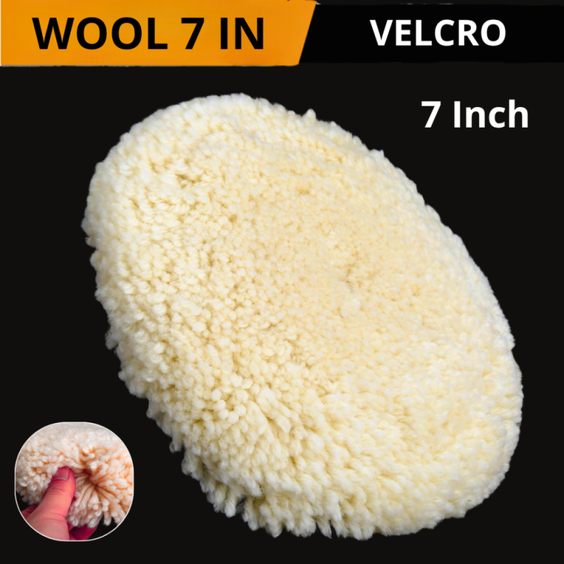180mm Wool Polish Wheel - Wool Bulu 7 Inch