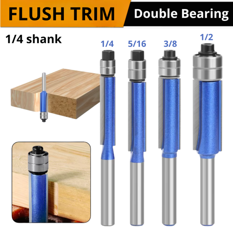 Mata Router Double Bearing Bit - Mata trimmer double bearing Mata Router Double Bearing Bit - Mata trimmer double bearing
