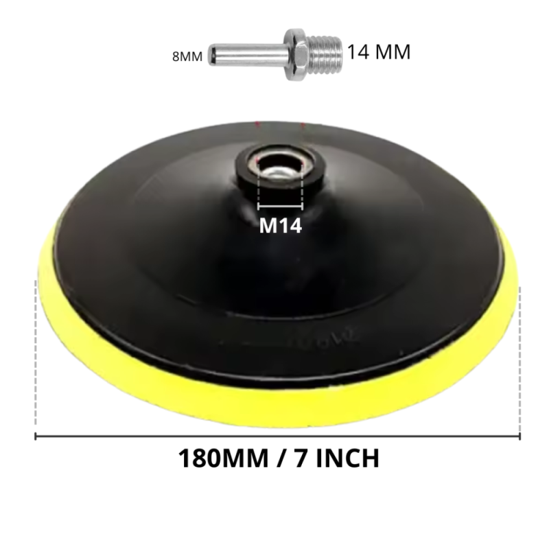 Tatakan Amplas / Pad Poles 7 Inch