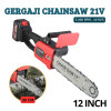 12 Inch Chain Saw - Gergaji 12 Inch 12 Inch Chain Saw - Gergaji 12 Inch