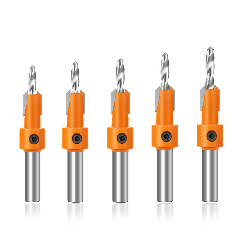 Mata Bor Countersink Kayu 8mm pembuat drat baut kayu sekrup kayu Mata Bor Countersink Kayu 8mm pembuat drat baut kayu sekrup kayu