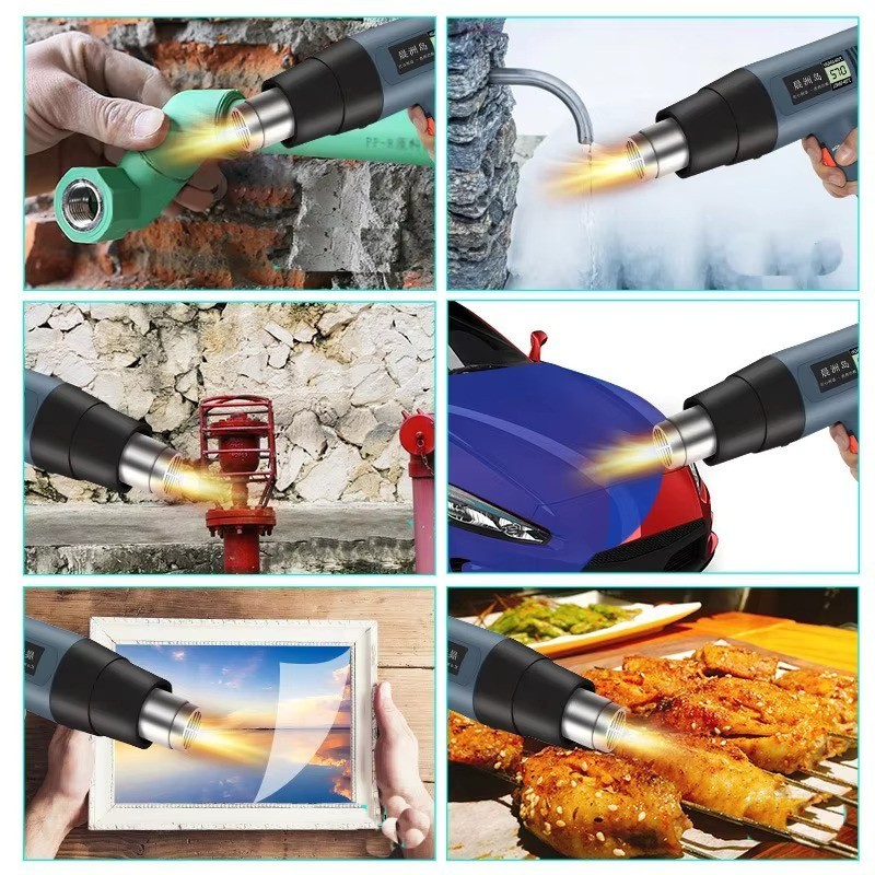Hot Air Gun Blower Pemanas Stiker 1800 W Hot Air Gun Blower Pemanas Stiker 1800 W