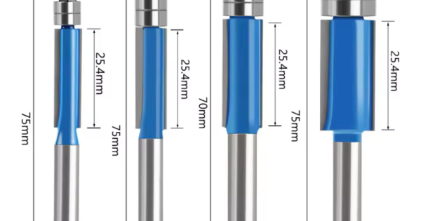 Mata Router Double Bearing Bit - Mata trimmer double bearing