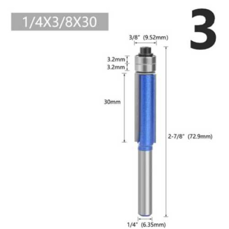 Mata Router Double Bearing Bit 10 mm (3/8)