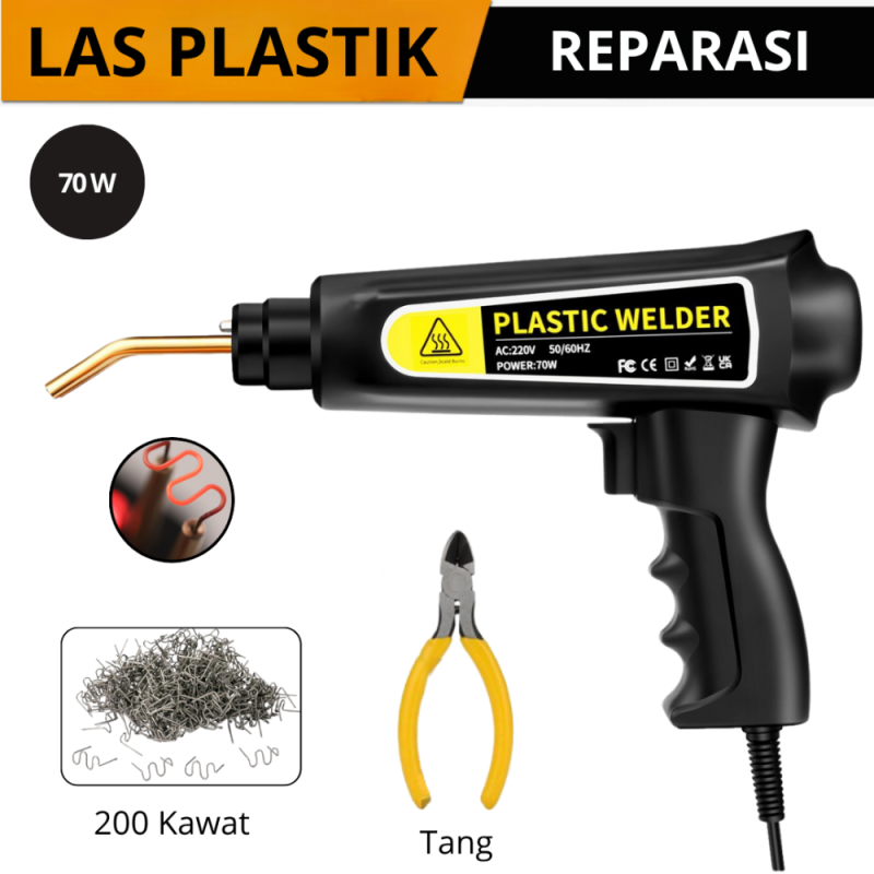 Las Plastik Reparasi 70 Watt Solder Bemper Plastik Las Plastik Reparasi 70 Watt Solder Bemper Plastik