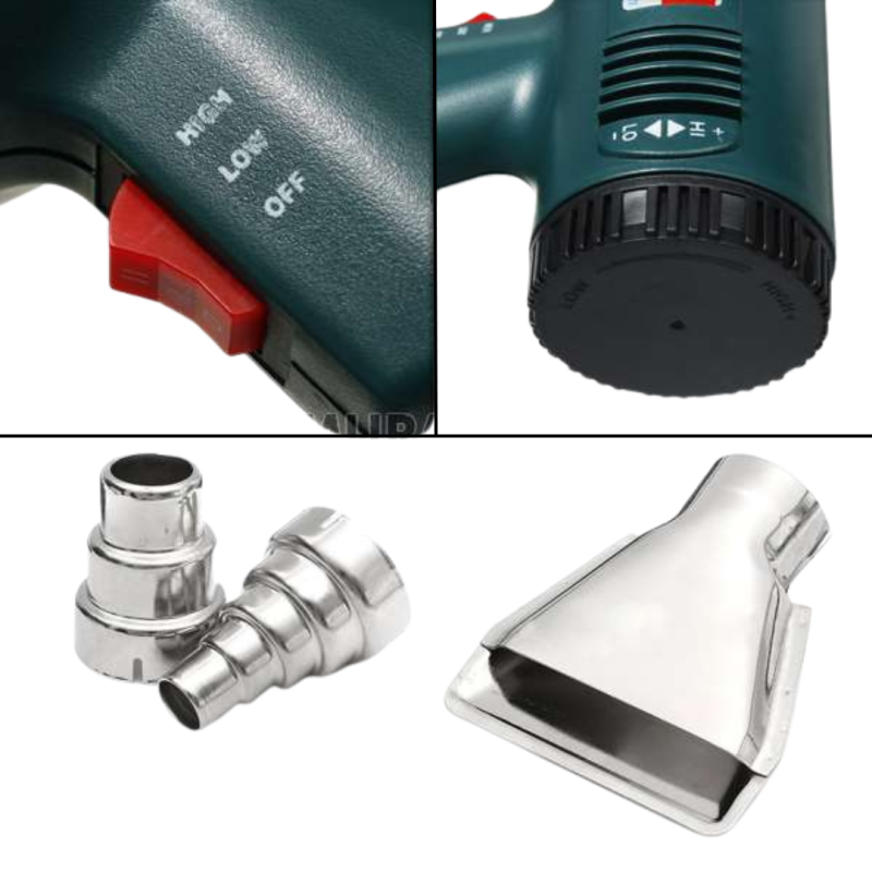 Hot Air Gun Blower Pemanas Stiker 1800 W Hot Air Gun Blower Pemanas Stiker 1800 W