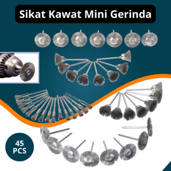 Sikat Kawat 45 Pcs Sikat Kawat 45 Pcs