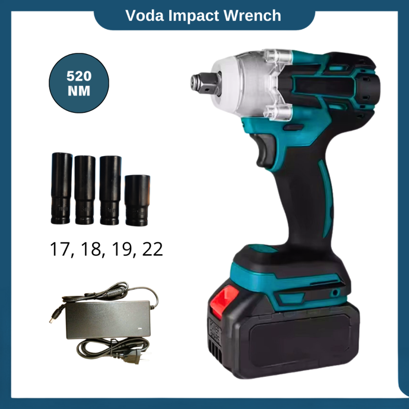 Kunci Roda Impact wrench 21 Volt Pembuka Baut Roda Portable Kunci Roda Impact wrench 21 Volt Pembuka Baut Roda Portable