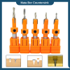 Mata Bor Countersink Kayu 8mm pembuat drat baut kayu sekrup kayu Mata Bor Countersink Kayu 8mm pembuat drat baut kayu sekrup kayu