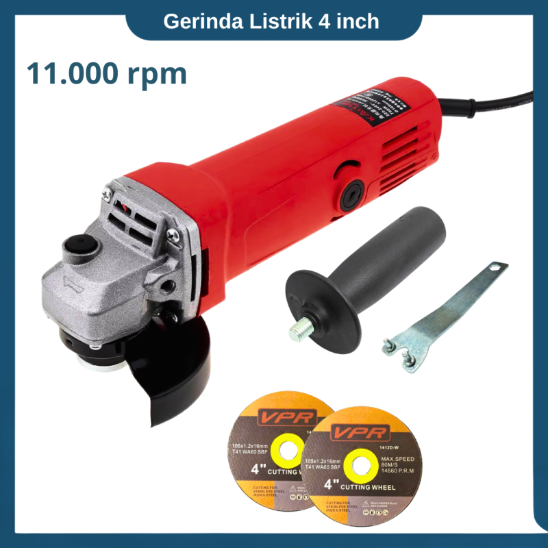 Gerinda Listrik 4 inch Mesin Gerinda 600 watt Gerinda Listrik 4 inch Mesin Gerinda 600 watt