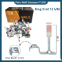 Paku M8 Refil Stamset T1000 8 mm Tipe Ring Baut 12 MM 100 Pcs
