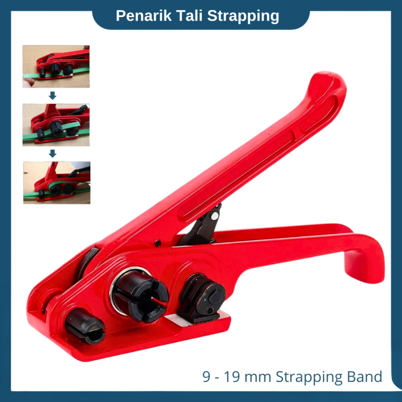 Strapping tensioner penarik paking kemasan pp band alat paking manual Strapping tensioner penarik paking kemasan pp band alat paking manual