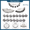 Sikat kawat 3 mm sikat baja mini 45 pcs pembersih karat Sikat kawat 3 mm sikat baja mini 45 pcs pembersih karat