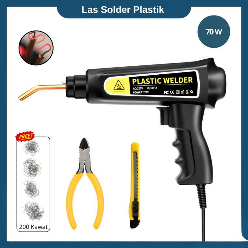 Solder Plastik reparasi Bumper Plastic Welding Machine 70 watt Solder Plastik reparasi Bumper Plastic Welding Machine 70 watt