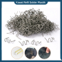 Kawat Refill isi ulang las solder plastik tipe gelombang 1000 Pcs