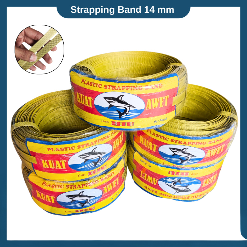 Tali paking Strapping Band 1 roll tali pengikat barang 1 kg Tali paking Strapping Band 1 roll tali pengikat barang 1 kg