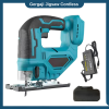 Mesin Gergaji Jigsaw Cordless Mesin Gergaji kayu Portable 20V Mesin Gergaji Jigsaw Cordless Mesin Gergaji kayu Portable 20V