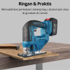 Mesin Gergaji Jigsaw Cordless Mesin Gergaji kayu Portable 20V Mesin Gergaji Jigsaw Cordless Mesin Gergaji kayu Portable 20V