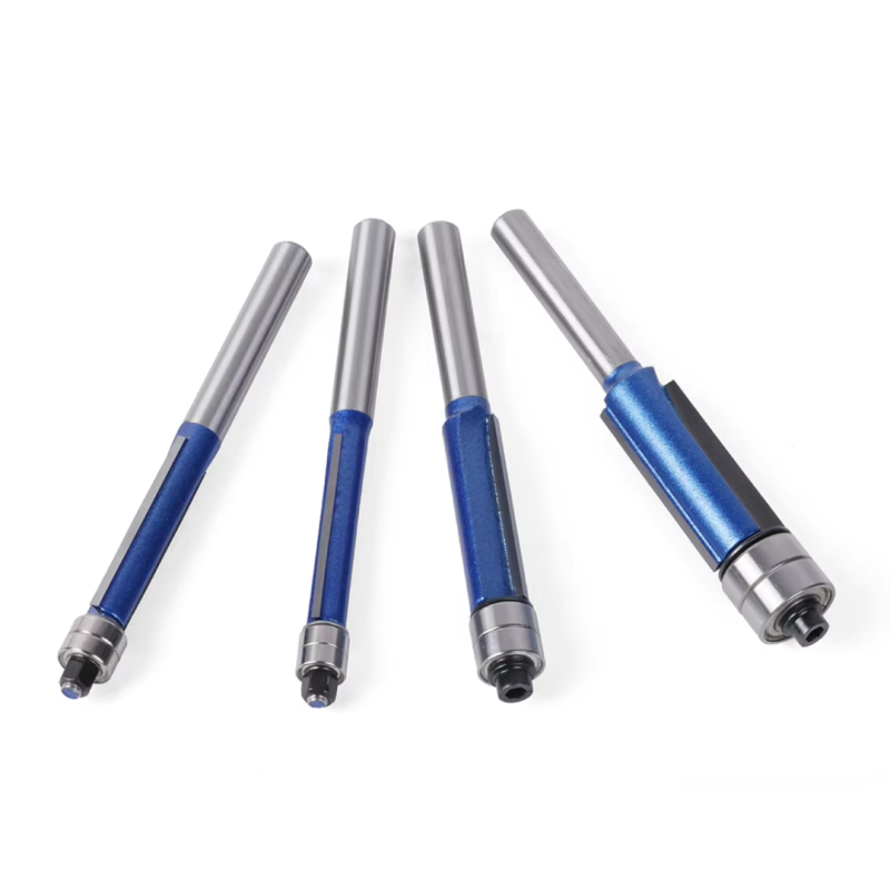 Mata Trimmer kayu double bearing flush trim 1/4 shank Mata Trimmer kayu double bearing flush trim 1/4 shank