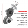 Gunting plat besi adapter bor pemotong seng alumunium holo spandek