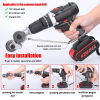 Gunting plat besi adapter bor pemotong seng alumunium holo spandek