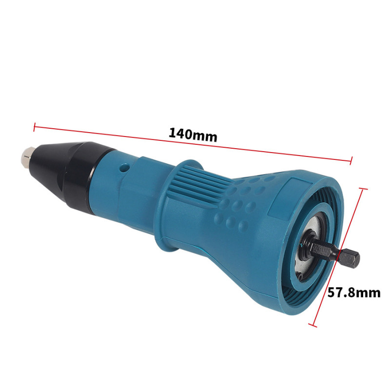 Tang Rivet Adapter mesin bor baterai listrik Penarik paku keling Tang Rivet Adapter mesin bor baterai listrik Penarik paku keling